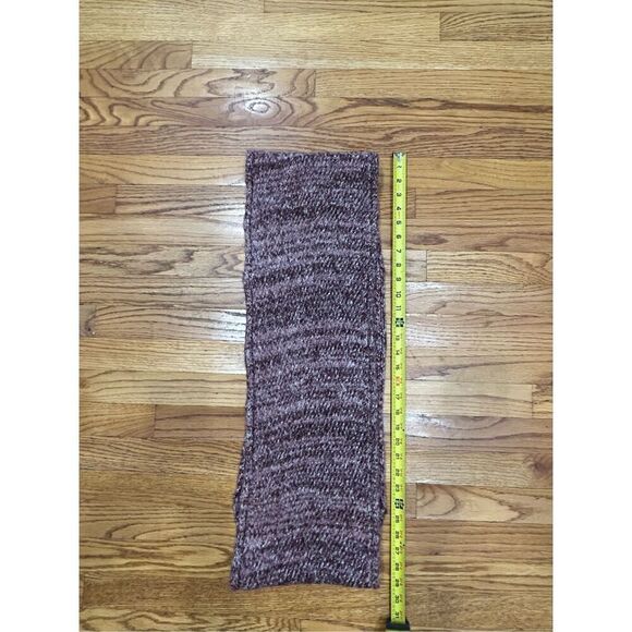 Frye & Co Space Dyed Infinity Cold Weather Scarf Wrap, neck warmer. Bark color, - Picture 7 of 8